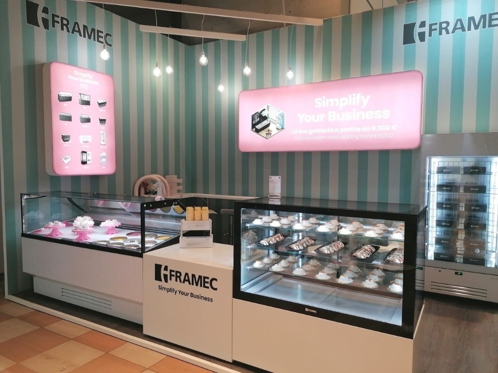 Attrezzature refrigerate Mondial Framec