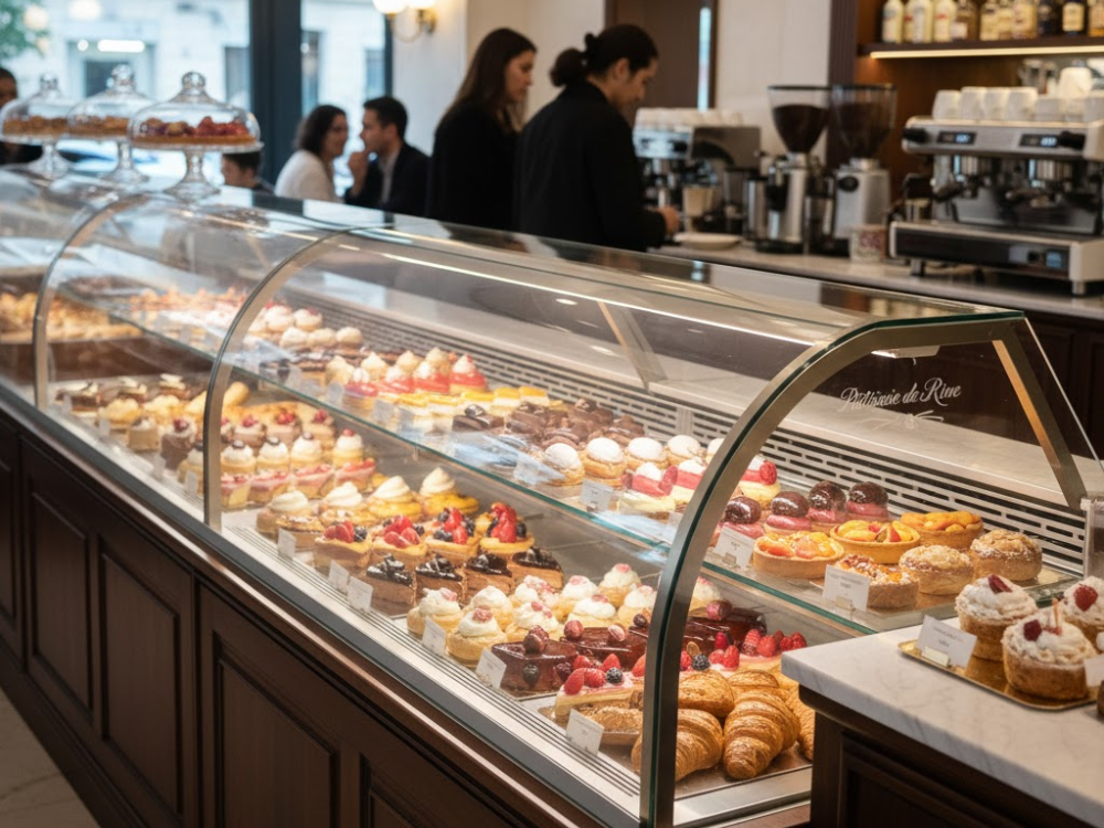 Vetrina refrigerata per pasticceria