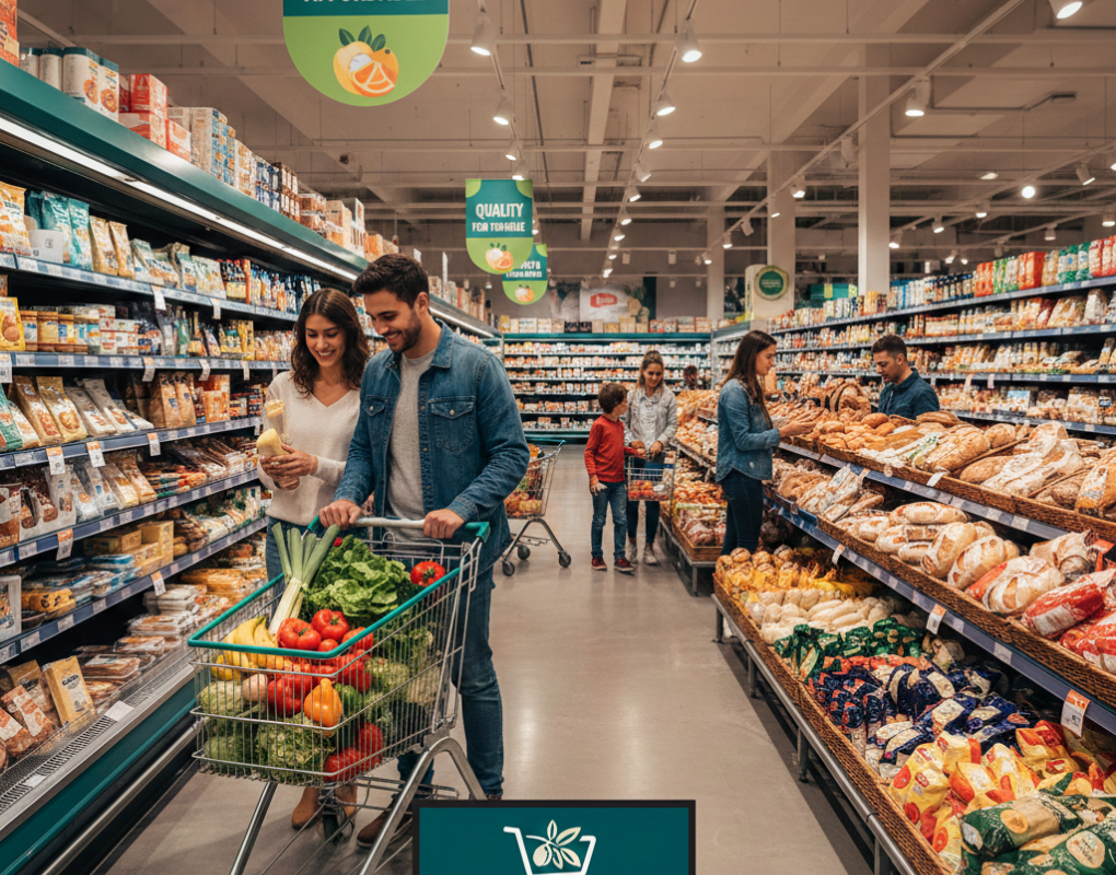 Marketing grande distribuzione food