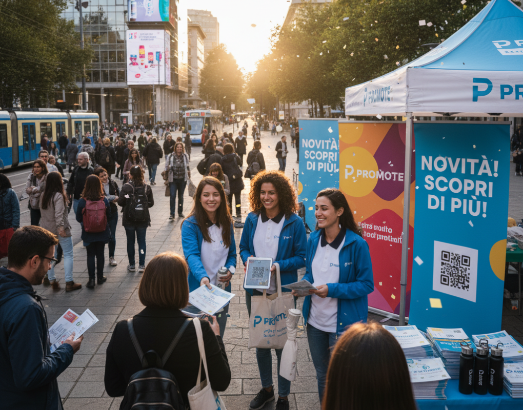 distribuzione materiali promozionali